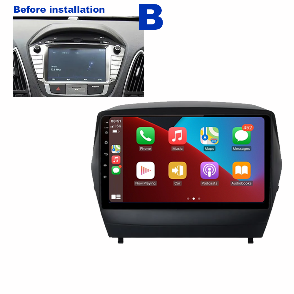 CarPlay & Android voor Hyundai Tucson 2 ix35