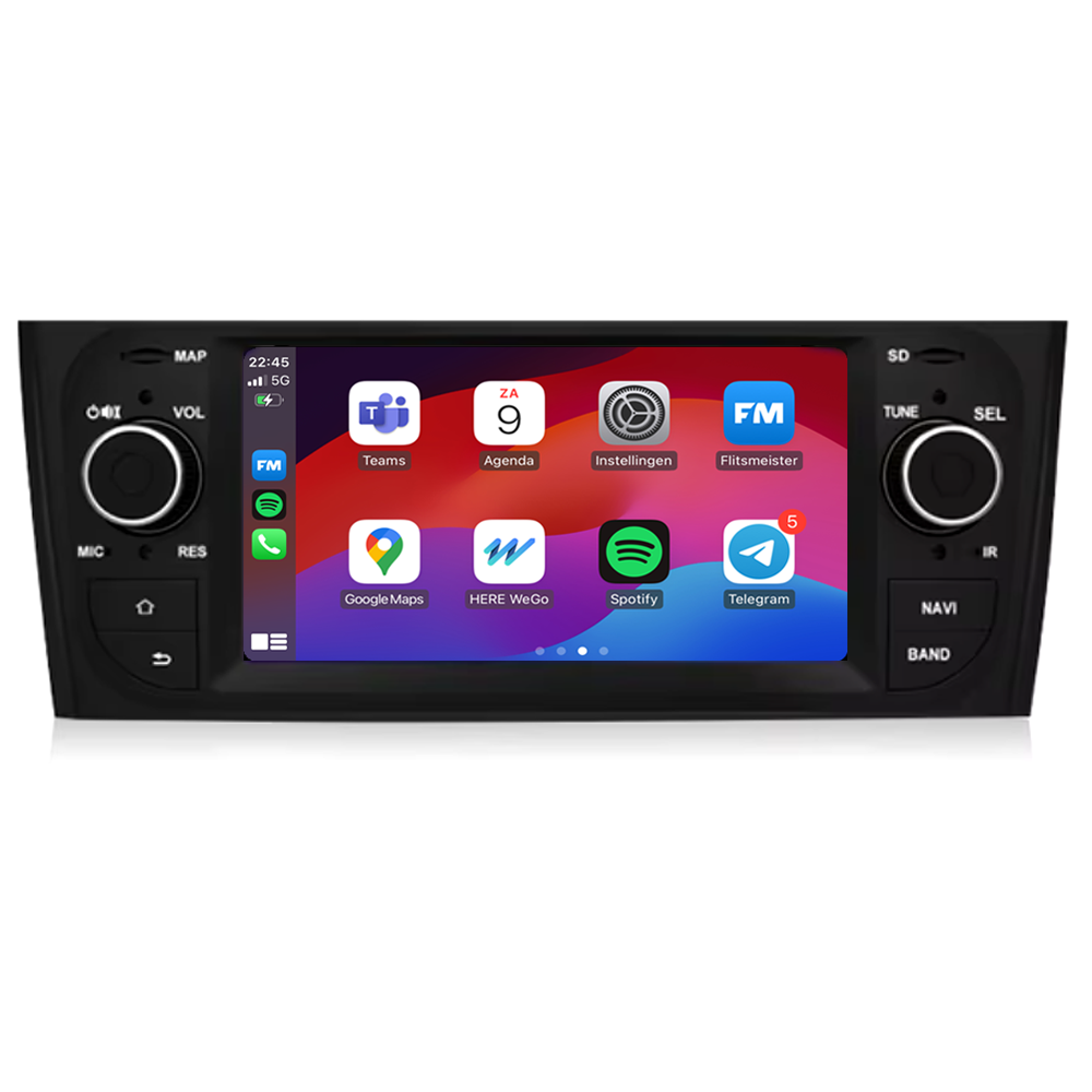 Fiat Punto | CarPlay & Android Auto | 2005-2011 | 32GB