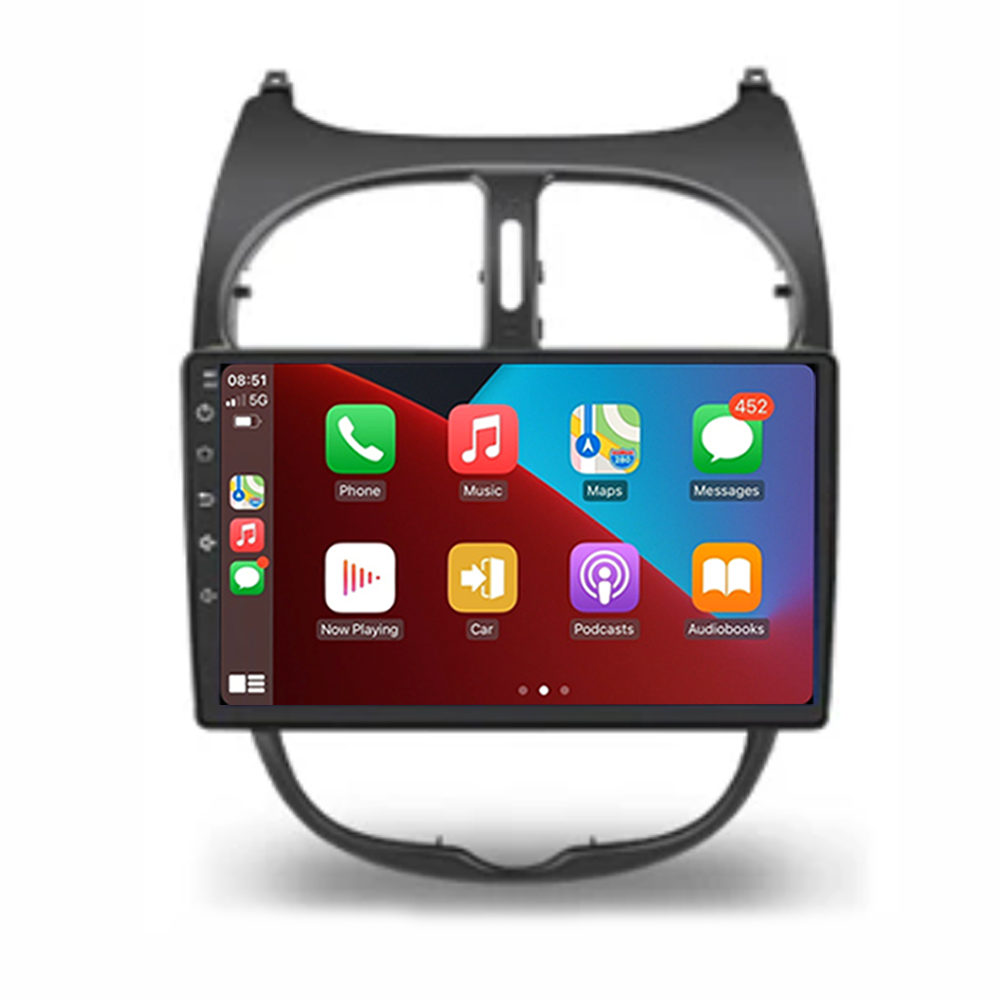 CarPlay & Android voor Peugeot 206
