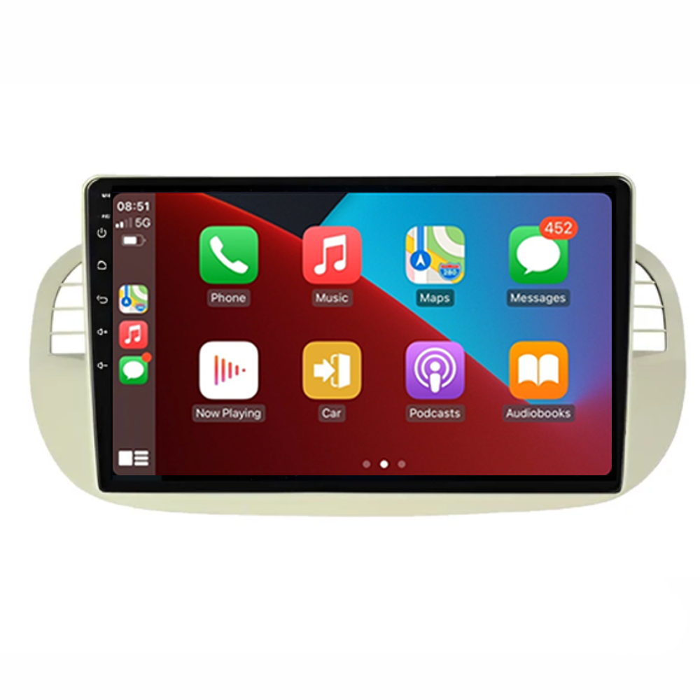 CarPlay & Android auto voor Fiat500
