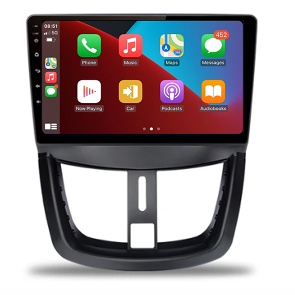 CarPlay & Android voor Peugeot 207