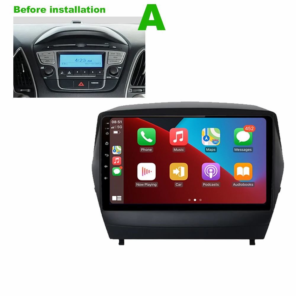 CarPlay & Android voor Hyundai Tucson 2 ix35