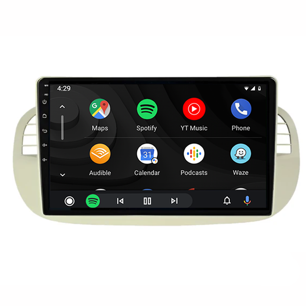 CarPlay & Android auto voor Fiat500