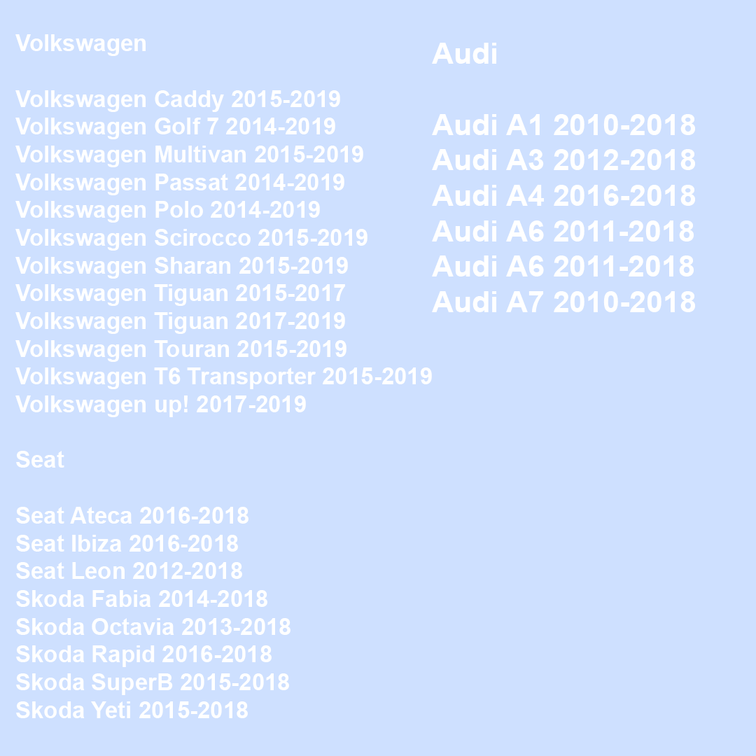MQB - Adaptateur ISO - Autoradio Android - Voiture Volkswagen